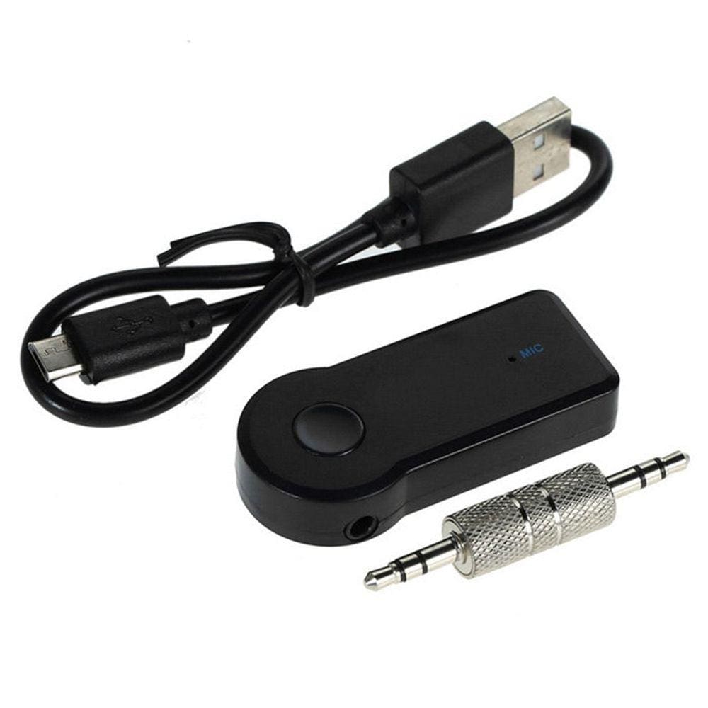 Receptor auxiliar bluetooth p2 som carro e caixas de som