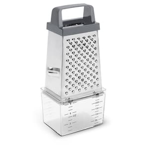Ralador 4 Faces Com Coletor Top Pratic 20,5 Cm Brinox