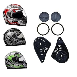 Kit Reparo Fixação Viseira Capacete Helt 956 Maximum