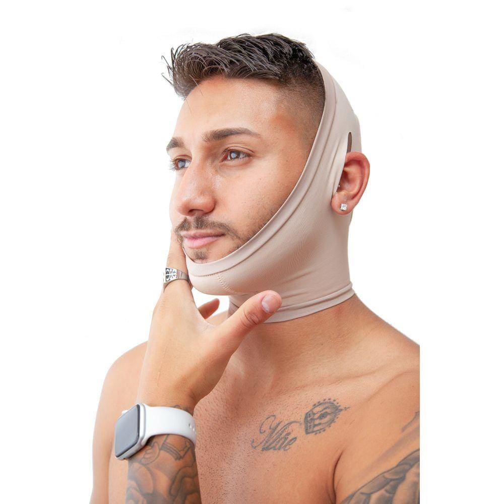 Cinta Faixa Facial Pós Cirurgia Papada Bichectomia (M02)