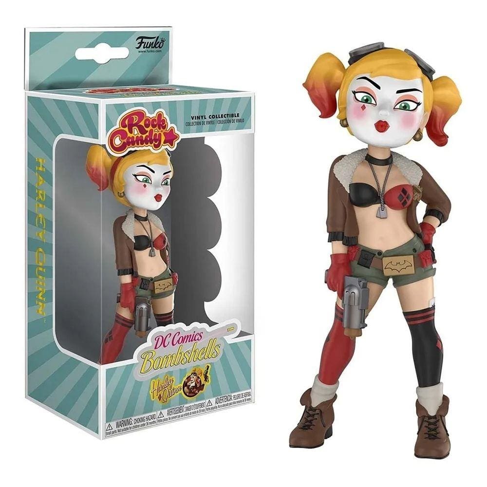 Funko Rock Candy DC Comics Bombshells - Harley Quinn