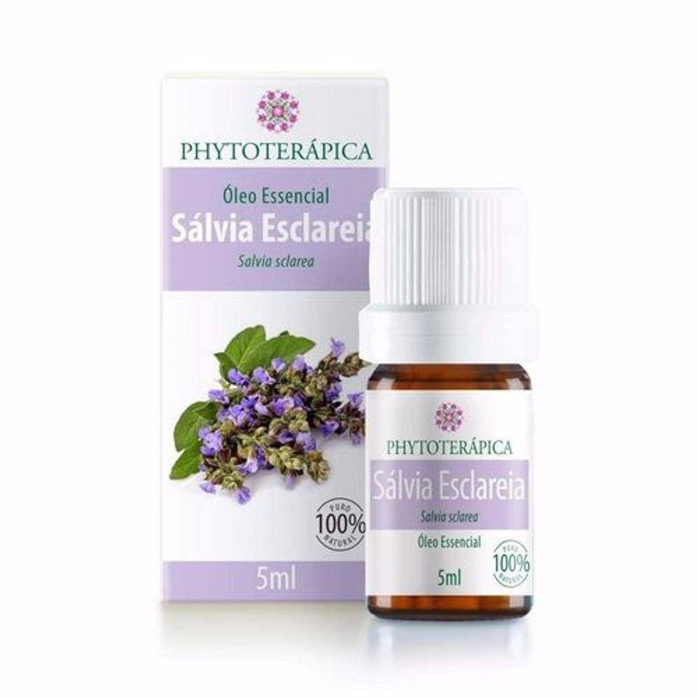 Óleo Essencial de Sálvia puro - Phytoterápica - 5 ml