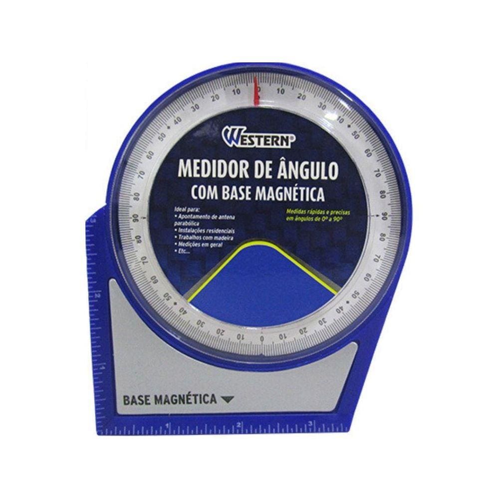 Medidor De Ângulo Com Base Magnética