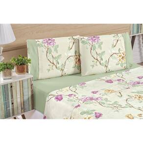 Jogo de Cama Naturale Casal Queen 04 peças - Belle
