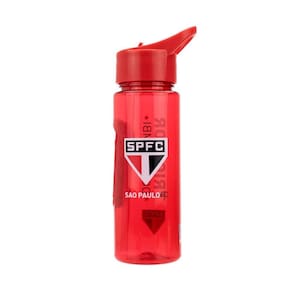 Garrafa Plástico Canudo 700Ml - São Paulo Spfc