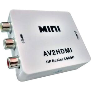 Mini Conversor Adaptador Rca Para Hdmi 720p Ou 1080p