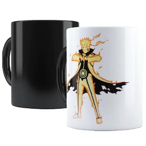 Caneca Mágica Naruto Anime Termossensível Modelo 4