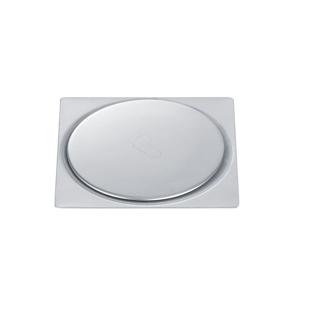 Ralo Click Up Para Chão 10 cm Inox Pingoo.casa - Prata