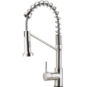 Torneira Para Cozinha Gourmet Misturador Monocomando Extensível Araguari Pingoo.casa - Prata