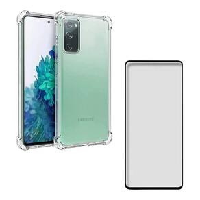Capa Anti Impacto Samsung Galaxy S20 Fe + Película Vidro 3D