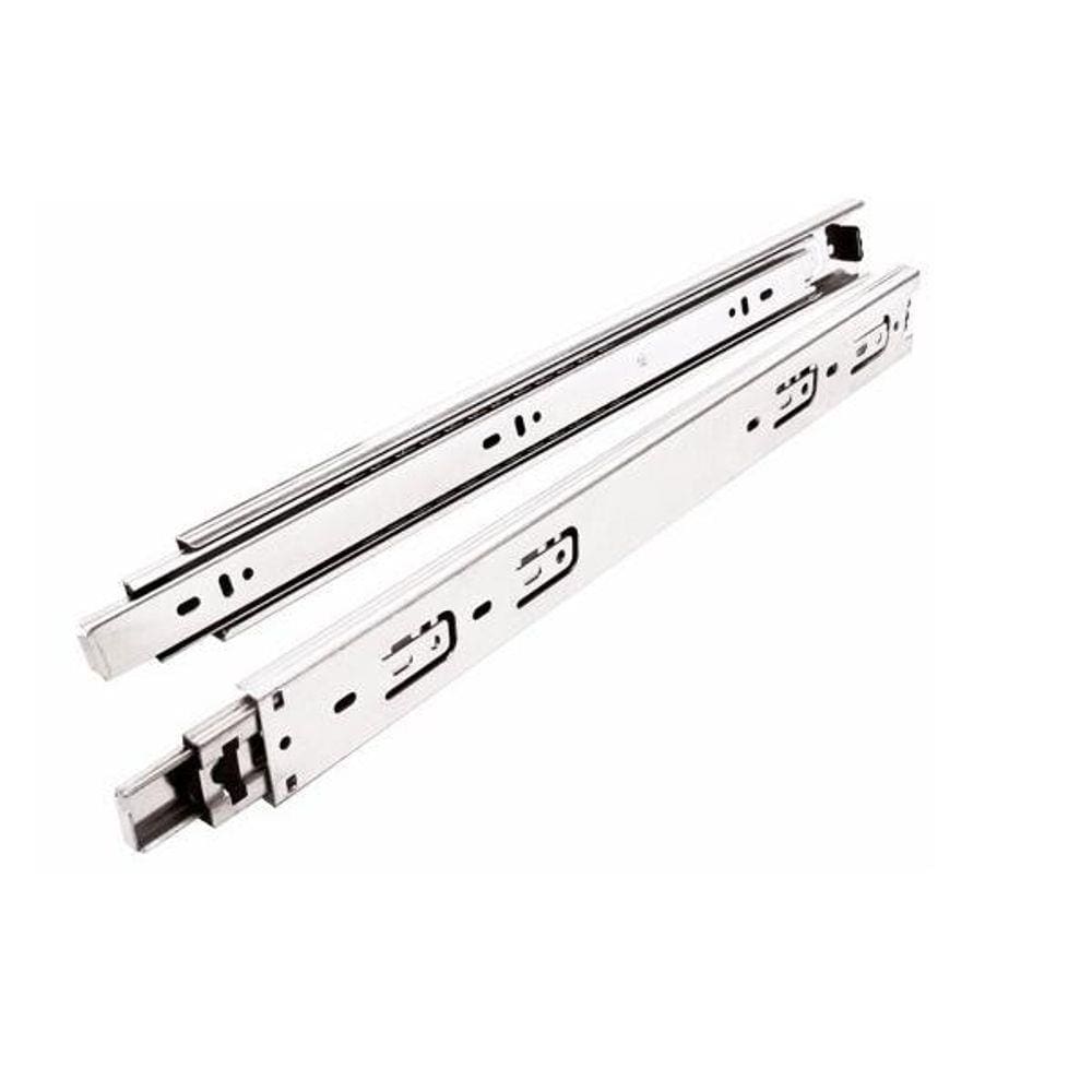 Corrediça Telescópica Trilho Para Gaveta 37 Kg 45 cm Hardt