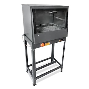 Forno à Gás com Cavalete Baixa Pressão Tampa de Vidro 126L - MetalFour
