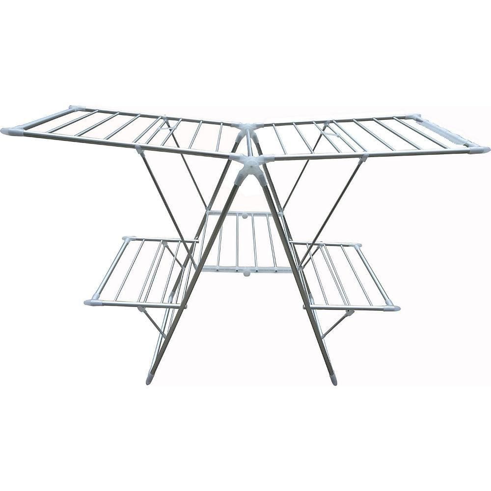Varal de Chão Pro Alumínio Duplo 1,56cmx61cmx97cm