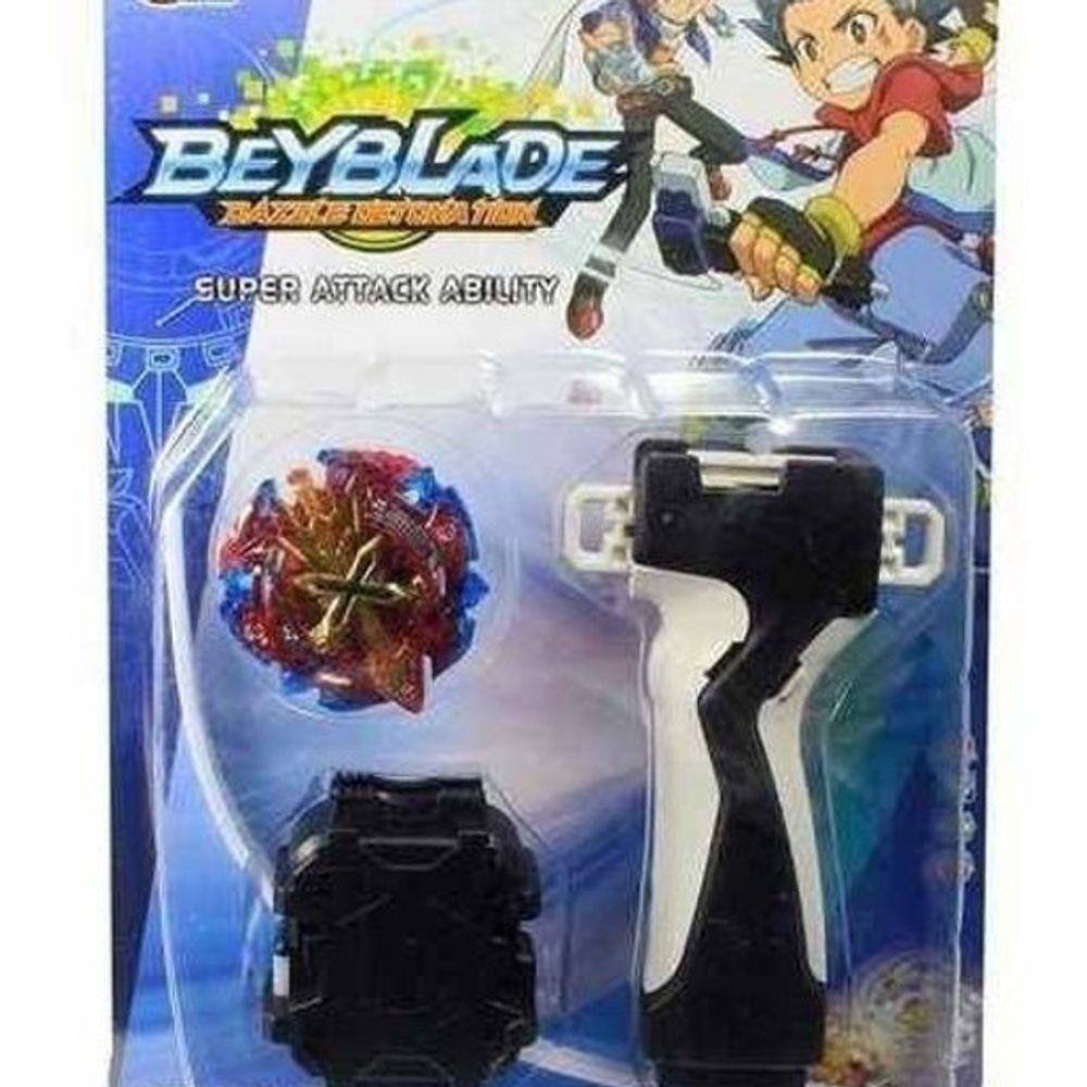 Beyblade Evolution Extreme Gyro Turbo com Lançador Super Rapido Speed Forte