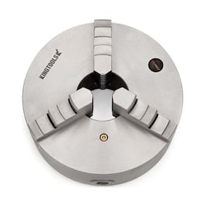 Placa para Torno 8 POL / Diâmetro 200 MM com 3 Castanhas Universais KING TOOLS