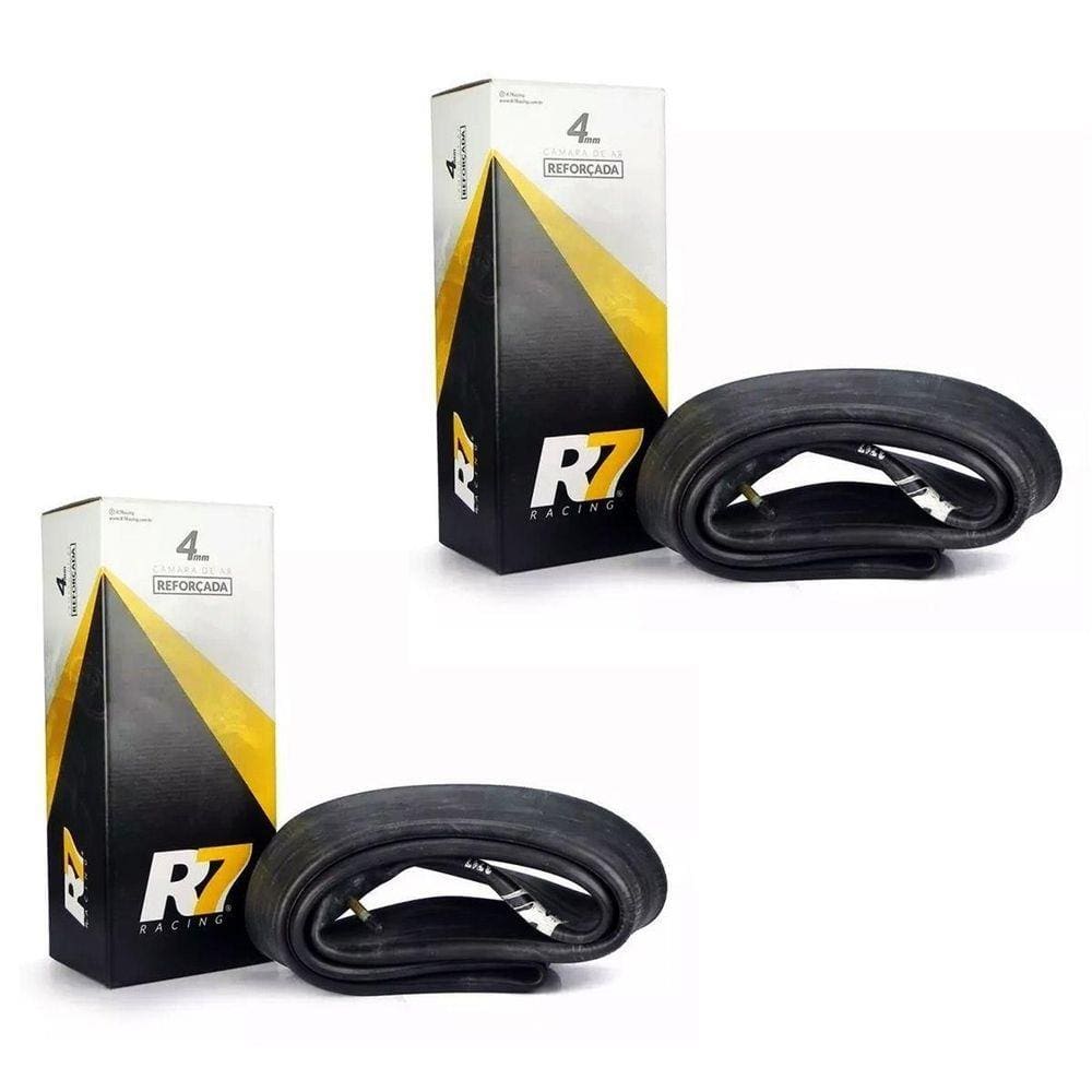 Kit Câmara Ar 4Mm R7 Borilli Dianteira 21 Traseira 18