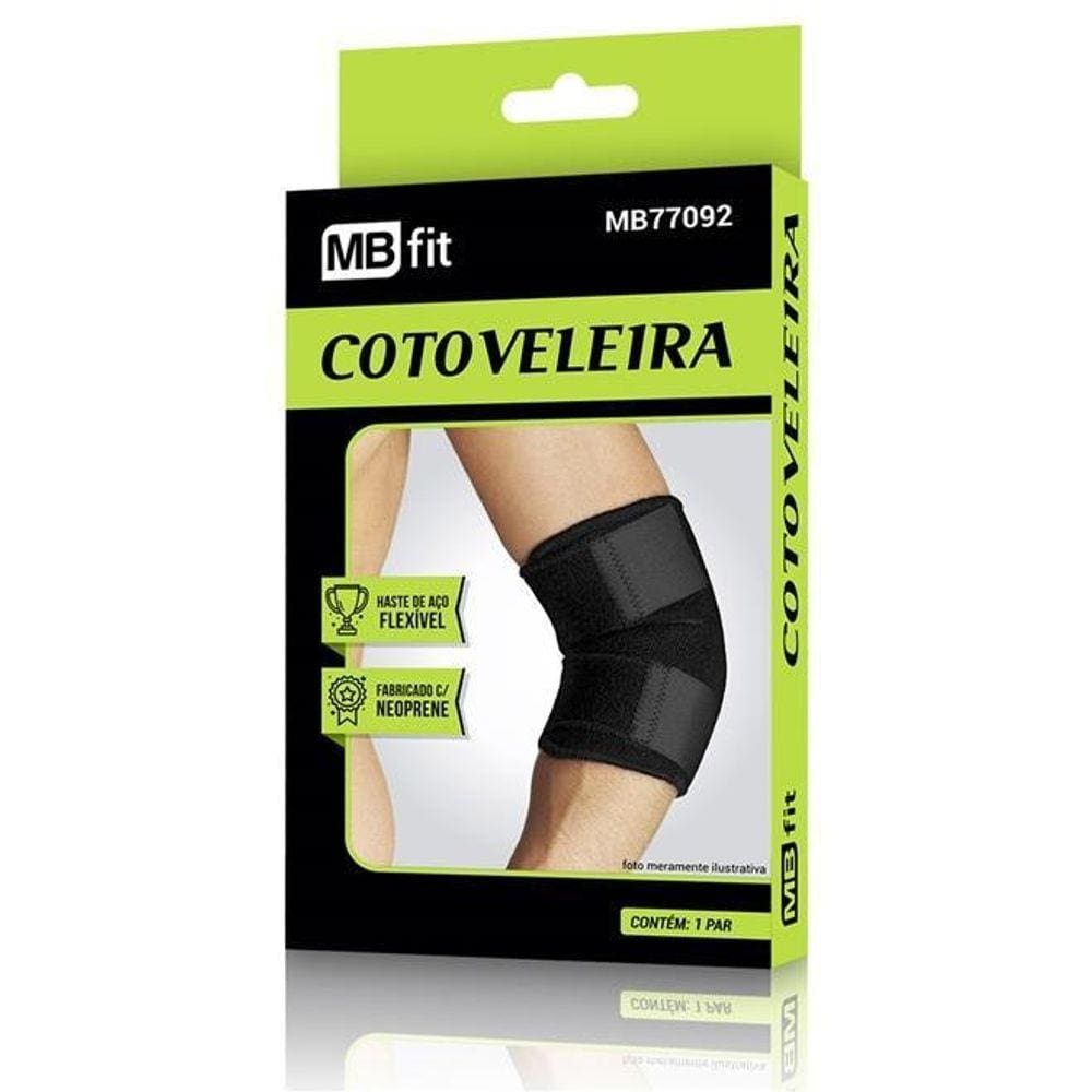 Cotoveleira Neoprene Ajustável Protetor De Cotovelo