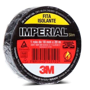 Fita Isolante Imperial Slim 18mm x 20m - 3M