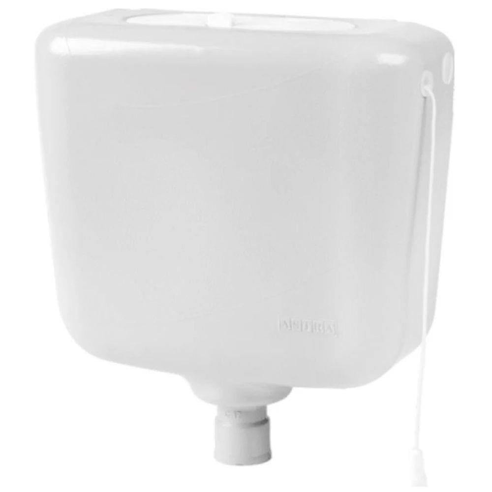 Caixa Descarda Elevada Astra C17s 9 Litros Controlada Branco