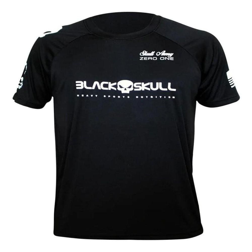 Camiseta Padrão Dry Fit - GG - Preta - Blackskull