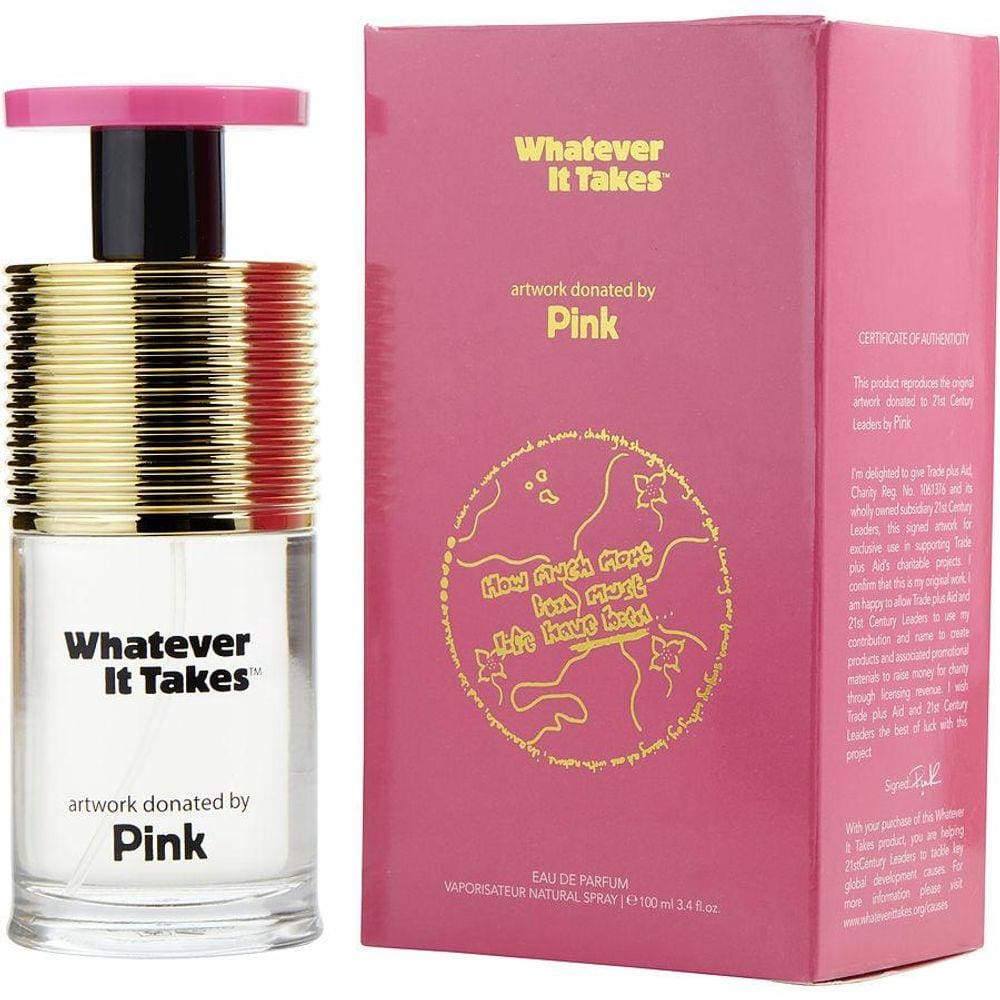 Perfume Feminino Whatever It Takes Pink Whatever It Takes Eau De Parfum 100 Ml (Nova Embalagem)