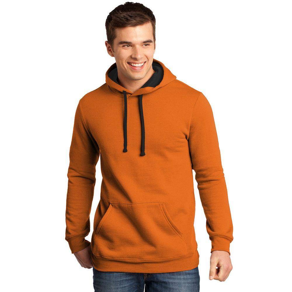 gildan safety orange moletom com capuz