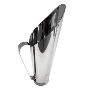 Concha Para Cereais Aço Inox Para 1kg - Kit Com 2 Unidades