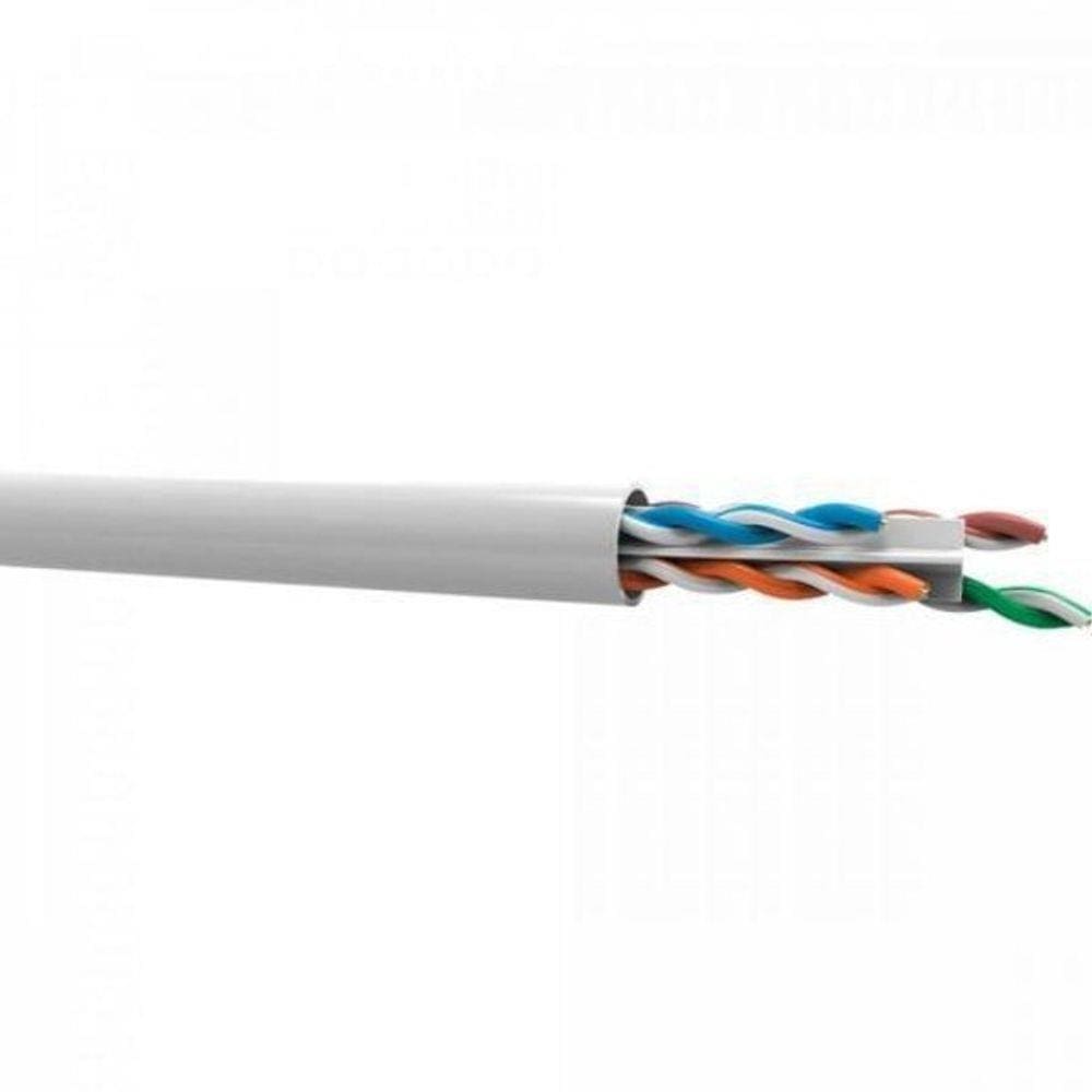 Cabo De Rede Cat6 Cmx Caixa Com 305M Branco
