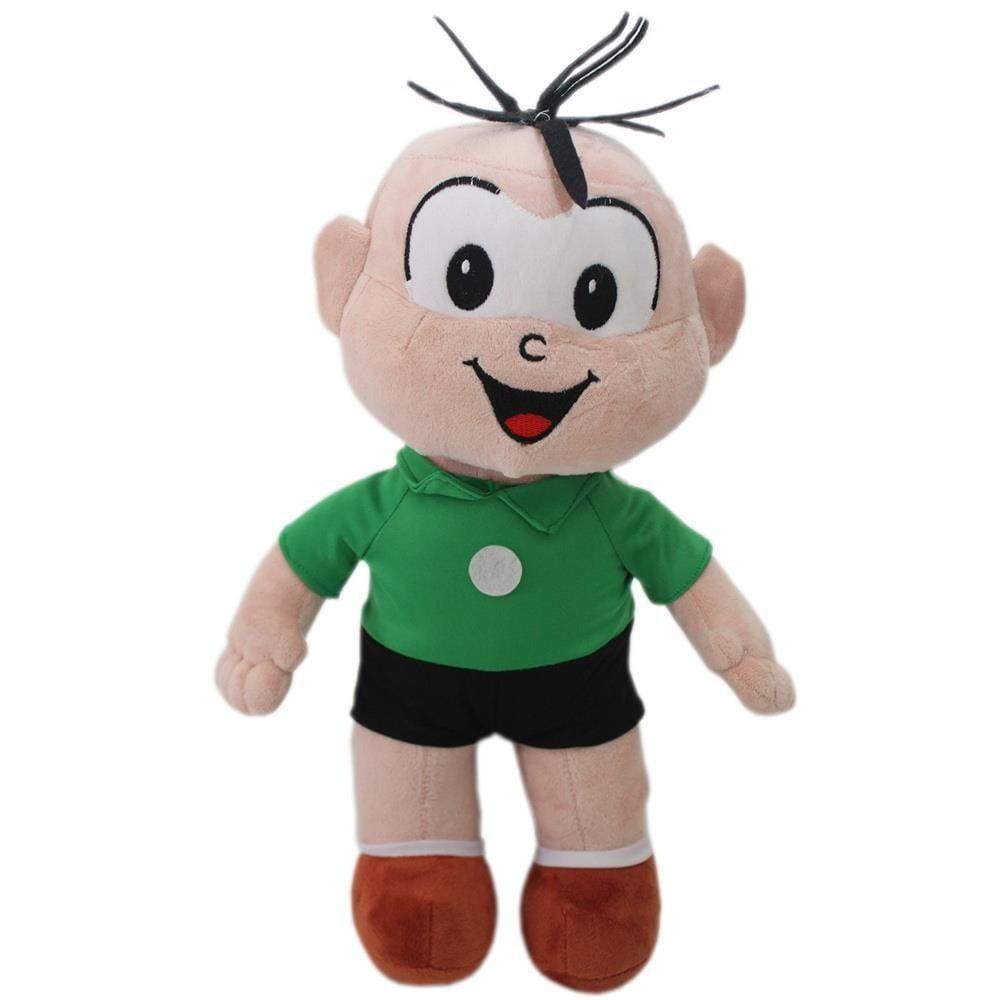 Boneco Cebolinha 35 cm Pelúcia - Turma da Mônica