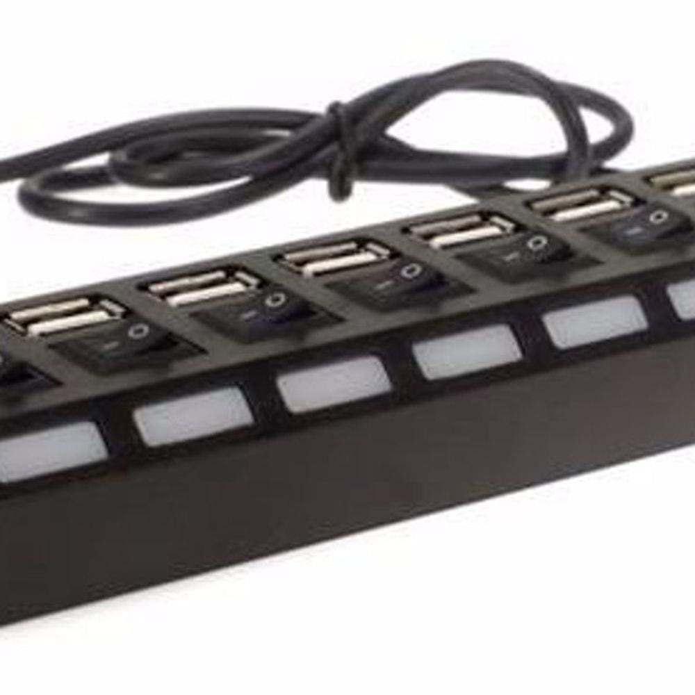 Hub USB 2.0 7 Saidas