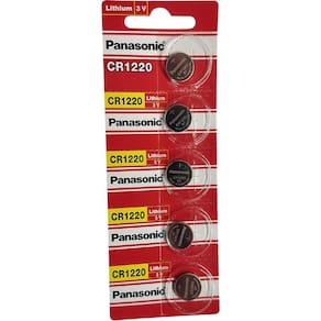 Bateria Cr1220 Panasonic - Lithium 3V Cartela 5 Unidades