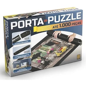 Porta Puzzle Quebra Cabeça Até 1000 Peças Grow 03466