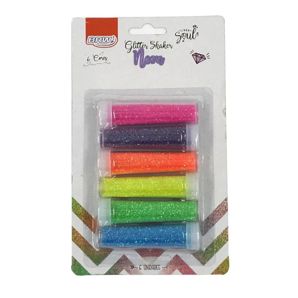 Glitter Shaker Brw Neon Soul 7G Gl0504 6 Cores
