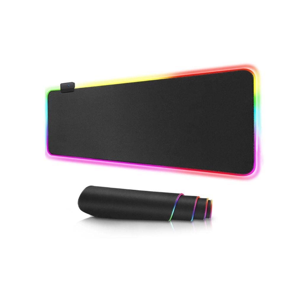 Mousepad Gamer Grande Com Led RGB 7 cores 80x30cm - Exbom