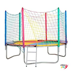 Cama Elástica 2,50m Alcamar Lona Colorida Nacional
