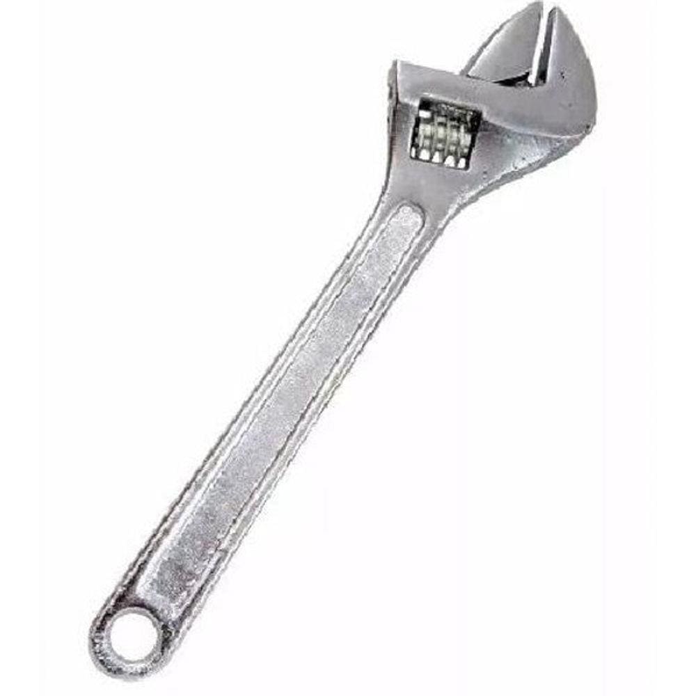 Chave Inglesa 12 Pol. Cromada 300mm Western Cód.720/12