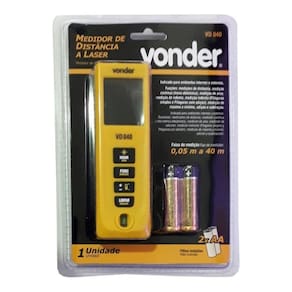 Trena Laser Medidor De Distancia 40M- Vonder