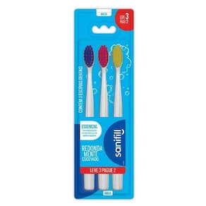Escova de Dente Sanifill Essencial Leve 3 pague 2