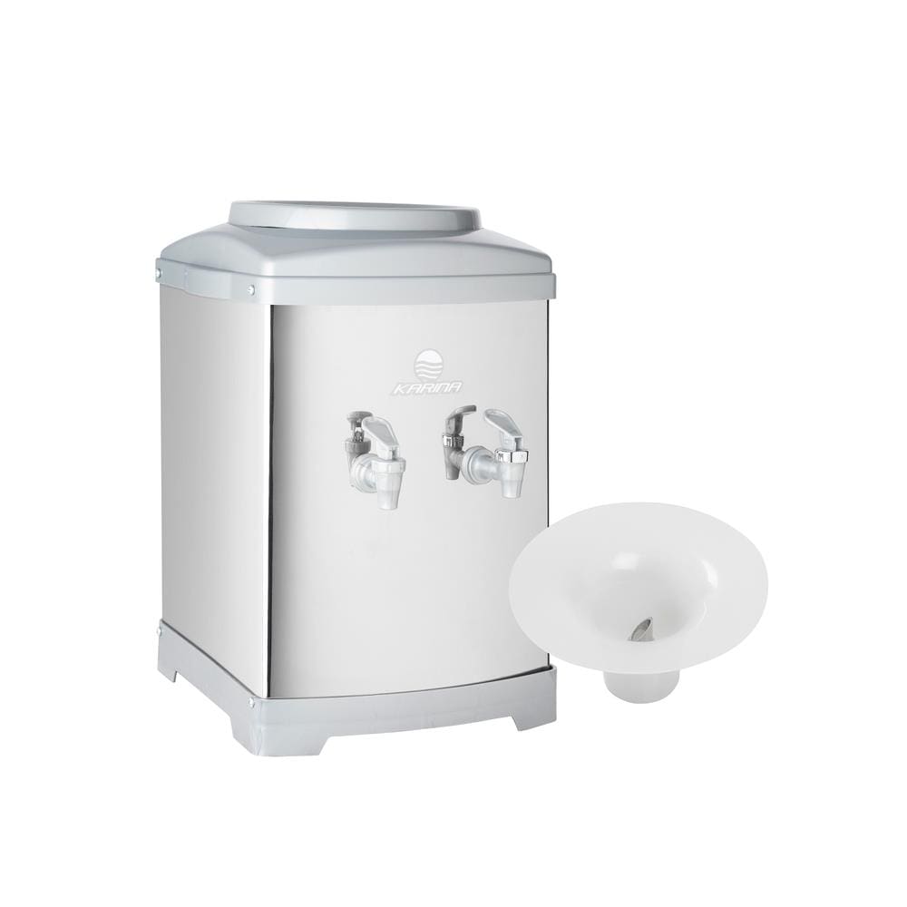 Bebedouro de Mesa Furador Galão Compressor Aço Inox Karina