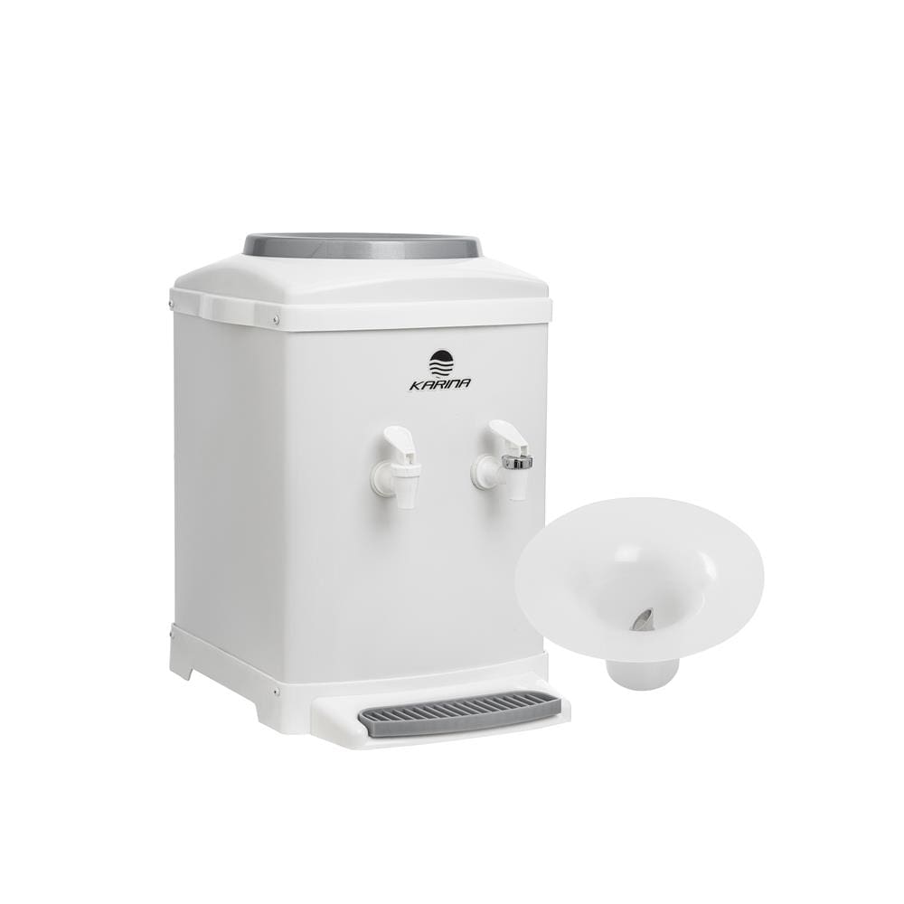 Bebedouro de Mesa Furador Galão Refrigerado Branco k21 Karina
