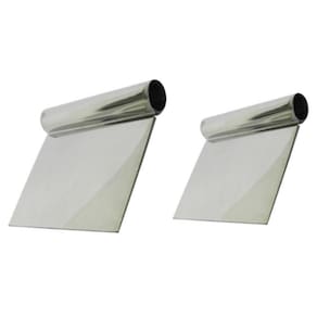 Kit - Espátula Tubular Alta Inox 2 pçs - tamanhos 20cm e 25cm