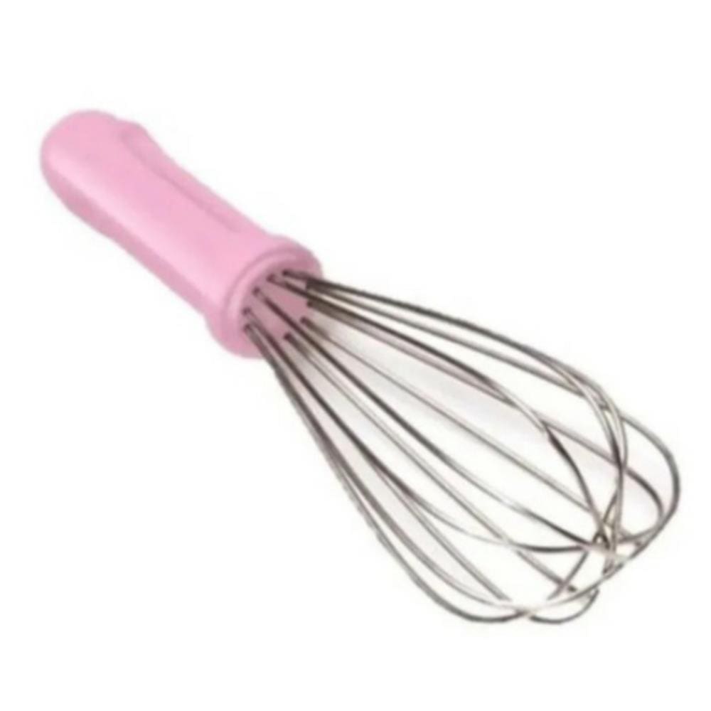 Fuê 30cm  - Batedor De Creme Rosa