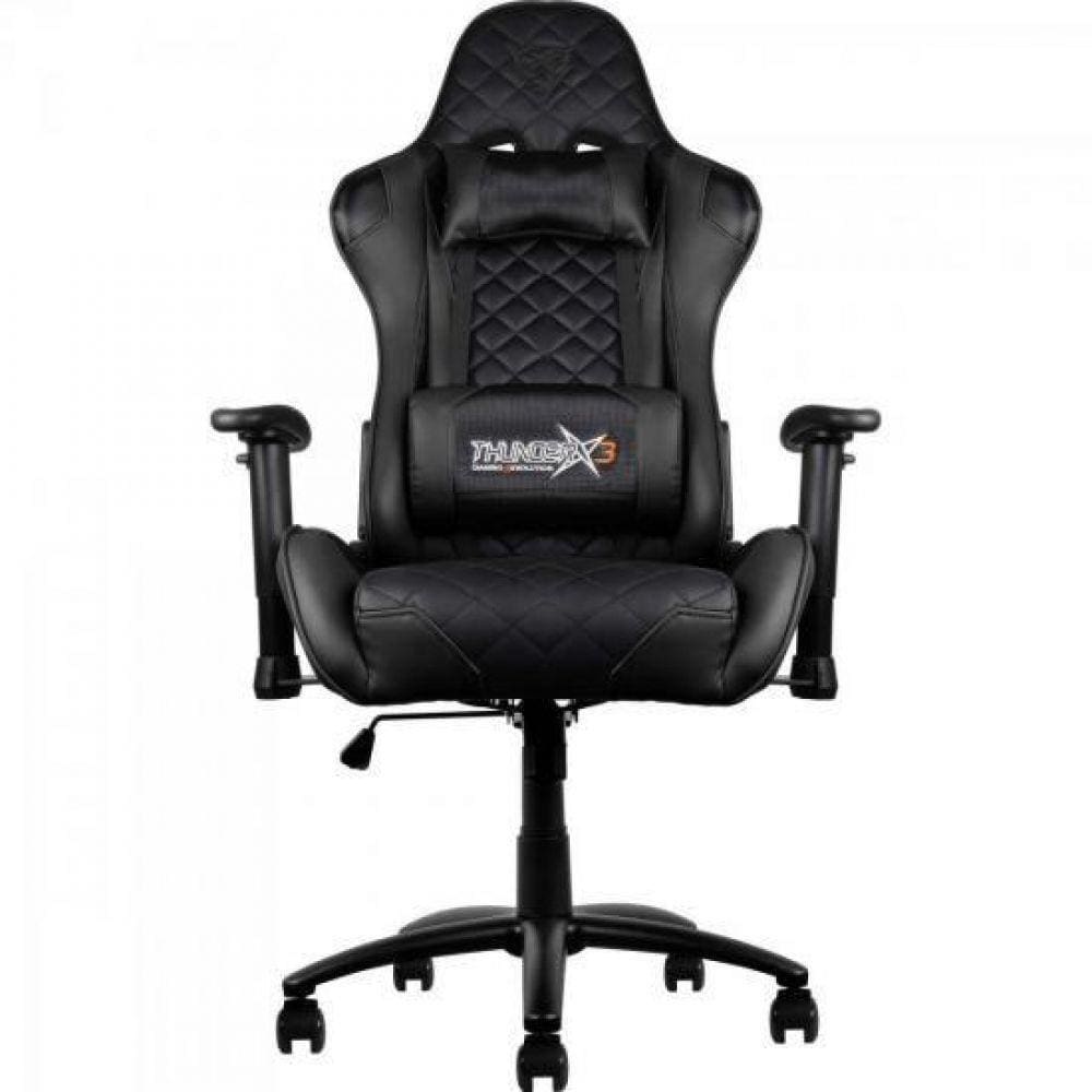 Cadeira Gamer Profissional Preta Thunderx3 TGC12