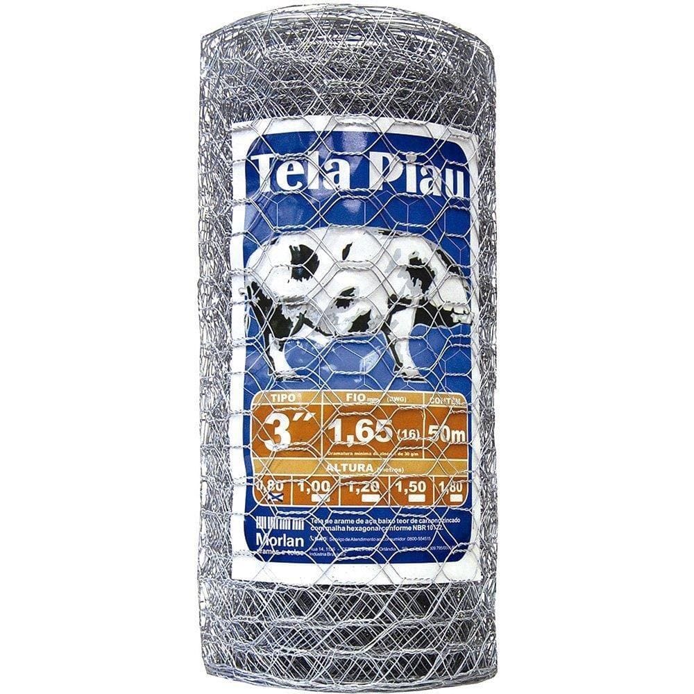 Tela Piau Para Mangueirão 3 x 16 x 1,0m 50m