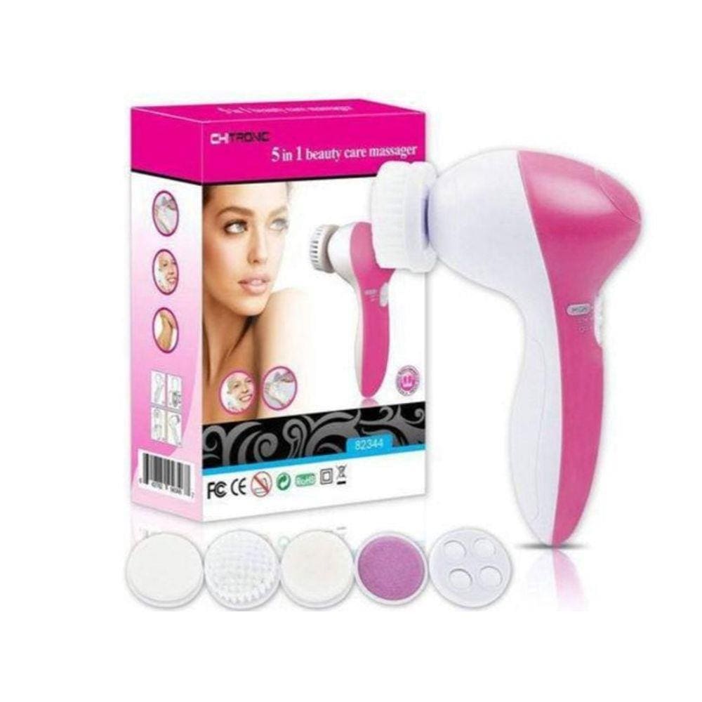 Massageador Facial E Corporal Limpeza De Pele 5 Em 1