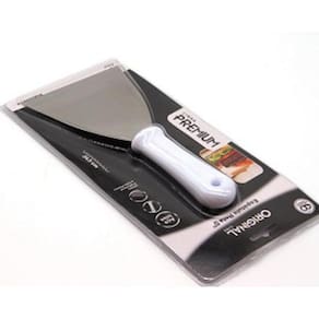 Espátula Inox Reta P Lanche Chápeiro E Cozinha Chef 5``