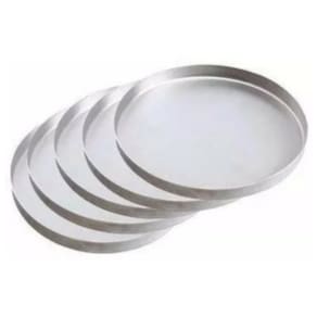 Kit Forma P/ Assar ou Servir Pizza Em Alumínio 30, 40, 45cm (1 de cada)