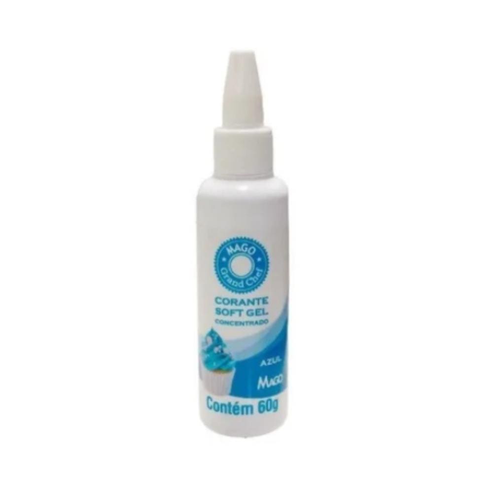 Corante Soft Gel Azul 60g