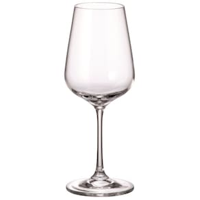 Jg 6 Taças P/Vinho Branco Em Cristal Ecológico 360Ml