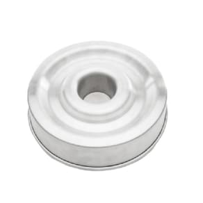 Forma Torta Suiça Ballerine Rebaixada 26x6cm / Modelo Pudim Bolo Caseiro com Furo Rebaixa em Aluminio